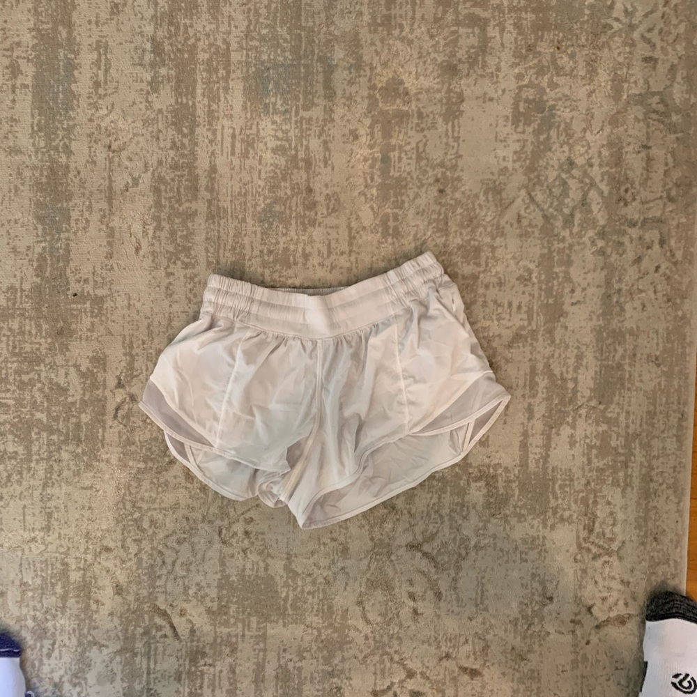 White hotty hot shorts